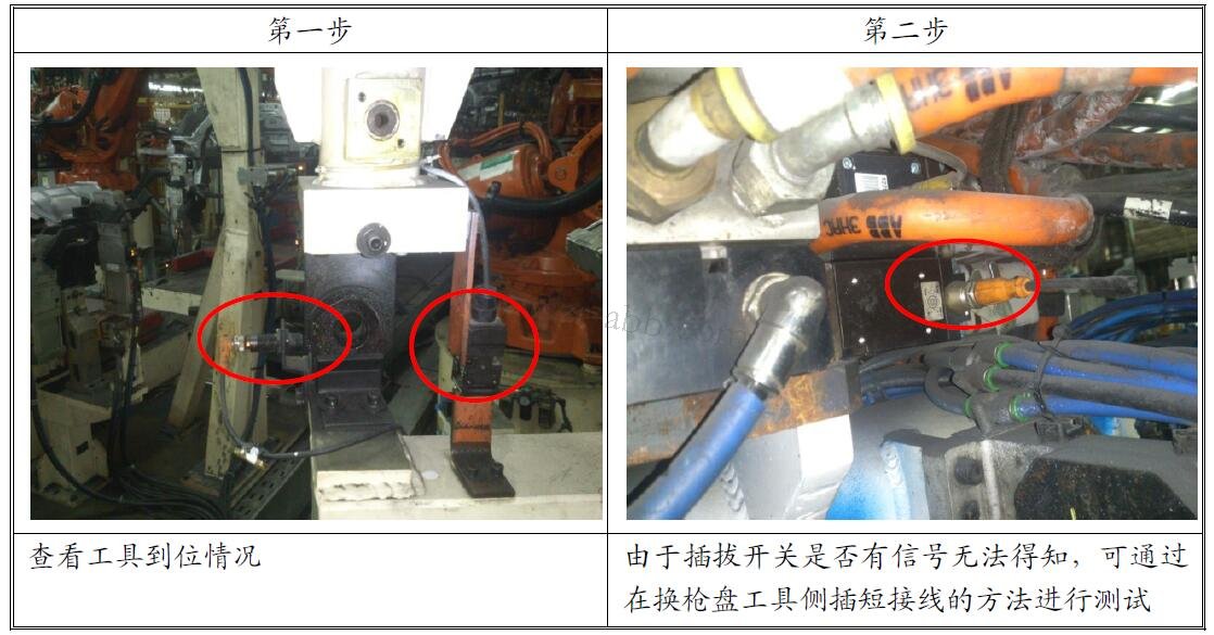 ABB機(jī)器人第七軸報(bào)溫度過(guò)高故障維修